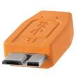  Kable USB do aparatów Tethertools TetherBoost Pro 9.4m USB-C to Micro-B pomarańczowy (CUC31B-ORG) Tył