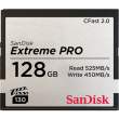 Karta pamięci Sandisk CFast 2.0 128 GB EXTREME PRO 525MB/s VG-130 Przód