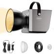 Lampa LED Ulanzi LT005 Bicolor 2700-6500K mini Bowens Tył