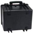  kufry i skrzynie BoxCase Twarda walizka BC-445 z gąbką czarna (443333) Przód