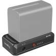 Grip Smallrig adapter Battery Mount Plate Kit z NP-FZ100 Dummy Battery Power Cable (FX3/FX30/A7CR/A7C II/A7 IV/ZV-E1) [4341] Tył
