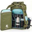 Plecak Shimoda Action X30 v2 Starter Kit (Med ML CU) zielony Tył