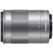 Obiektyw Canon EF-M 55-200 mm f/4.5-6.3 IS STM srebrny Przód