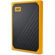  dyski zewnętrzne SSD Western Digital SSD MY Passport GO 500GB Żółty (odczyt 400 MB/s) Tył