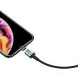  kable i adaptery Baseus Kabel magnetyczny  Zinc Kit micro USB / USB-C / Lightning 2.4/3A 1m (czarny) Boki