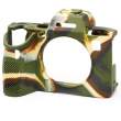 Zbroja EasyCover Osłona gumowa dla Sony A1 camouflage Przód