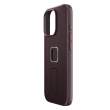  Etui do smartfonów Iphone Peak Design Mobile Everyday Loop Case etui do iPhone 16 Pro bordo Góra