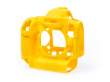 Zbroja EasyCover osłona gumowa dla Nikon D4s żółta Przód