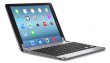  klawiatury BrydgeAir aluminiowa klawiatura bluetooth dla iPad Air, iPad Air 2 z podświetleniem - szara Przód