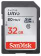 Karta pamięci Sandisk SDHC 32 GB ULTRA 80MB/s C10 UHS-I Przód
