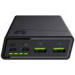  powerbanki Green Cell Power Bank GC PowerPlay20 20 000mAh Ultra Charge USB-C PD Tył