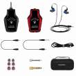  Audio słuchawki i kable do słuchawek Kimafun bezprzewodowy system odsłuchowy KM-G150-3 T1 R2 Góra