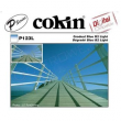 Filtr Cokin P123L połówkowy niebieski B2 Light systemu Cokin P Przód