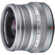 Aparat cyfrowy FujiFilm X-E4 + ob. 16 mm f/2.8 R WR srebrny Boki