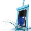  Etui do smartfonów Sportowe Spigen SGP Wodoszczelne etui Velo A600 dla smartfonów do 6 cali niebieskie Tył