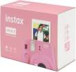Aparat FujiFilm Instax BOX Mini 9 + wkład 10 szt. flamingowy różowy Przód