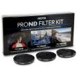  Filtry, pokrywki zestawy filtrów Hoya zestaw filtrów Pro ND Kit 8/64/1000 62 mm Tył