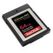 Karta pamięci Sandisk CFexpress TYP B Extreme Pro 64GB 1500 MB/s Tył