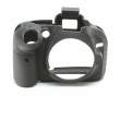 Zbroja EasyCover osłona gumowa dla Nikon D5200 czarna Przód