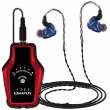  Audio słuchawki i kable do słuchawek Kimafun bezprzewodowy system odsłuchowy KM-G150-3 [TX + RX] Tył