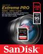 Karta pamięci Sandisk SDXC 256 GB EXTREME PRO 95MB/s C10 V30 UHS-I U3 Boki