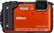 Aparat cyfrowy Nikon Coolpix W300 pomarańczowy + plecak Przód