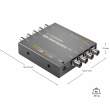  Transmisja Video konwertery sygnału Blackmagic Mini Converter SDI Distribution 4K Tył