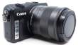 Aparat UŻYWANY Canon EOS M czarny + ob. 18-55 mm IS STM s.n. 034052203866/950201002293 Tył