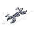  Rigi i akcesoria elementy do rigów Smallrig Zacisk Super Clamp Double Crab Shaped Clamps [4103] Boki