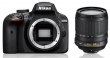 Lustrzanka Nikon D3400 + ob. 18-105 AF-S DX Przód