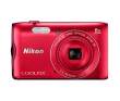 Aparat cyfrowy Nikon COOLPIX A300 czerwony Przód