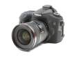 Zbroja EasyCover osłona gumowa dla Canon 70D czarnaPrzód