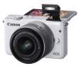 Aparat cyfrowy Canon EOS M10 + ob. 15-45 IS STM biały Boki