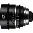 Obiektyw Venus Optics Laowa Nanomorph 50 mm T2,4 1,5X S35 Silver do Arri PL/Canon EF Przód