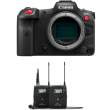 Kamera cyfrowa Canon EOS R5C + Sennheiser EW 112P G4-A1 (470-516 MHz) Przód