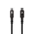  Zasilanie mobilne kable i adaptery Xtorm kabel USB-C - Lightning  MFI (3m) czarny Przód