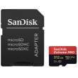 Karta pamięci Sandisk microSDXC 512 GB Extreme Pro 200MB/s A2 C10 V30 UHS-I U3 + adapter Tył
