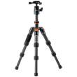 Statyw Fotopro X-go mini 2 z głowicą kulową FPH-42QP - czarno pomarańczowy Tył