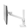  Monitory akcesoria do monitorów Ergotron NX Desk Monitor Arm - uchwyt biurkowy do monitora (biały) Tył