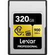 Karta pamięci Lexar 320GB Type A Gold Series Przód