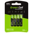Akumulatory Green Cell 4x AAA HR03 950mAh Przód