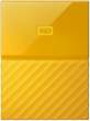 Przenośny dysk twardy Western Digital HDD My Passport 1 TB 2.5 cala żółty Tył