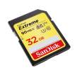 Karta pamięci Sandisk SDHC 32 GB EXTREME 90MB/s Video Speed Class V30 U3 UHS-I Tył