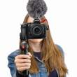 Aparat cyfrowy Nikon Z50 + ob. 16-50 mm zestaw Vloggera Góra