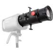  Lampy wideo akcesoria do lamp Aputure Spotlight Mount SE 19 stopni lens kit  (strumienica optyczna) Tył