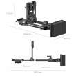  Rigi i akcesoria elementy do rigów Smallrig adapter Compact Battery Mount Plate Kit do akumulatorów V-Mount [4063B] Tył