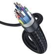  Kable HDMI Baseus kabel HDMI 2.0 Enjoyment Series, 4K, 3D, 5m szary (CAKSX-E0G) Góra