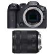 Aparat cyfrowy Canon EOS R7 + RF 85 mm f/2 Macro IS STM Przód