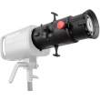  Lampy wideo akcesoria do lamp Aputure Spotlight SE 36 stopni lens kit (strumienica optyczna) Tył