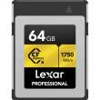 Karta pamięci Lexar CFexpress 64GB Type B Gold Series Przód
